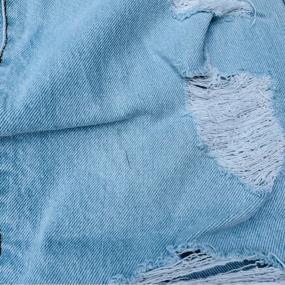 REVICE Light Blue Distressed Women Jeans - Picture 11 of 13